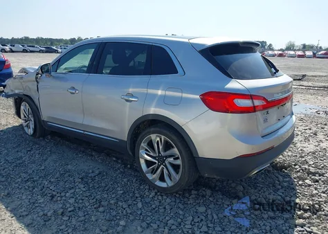 2016 Lincoln Mkx Black Label z USA, uszkodzony, nr VIN 2LMPJ7JP9GBL55709